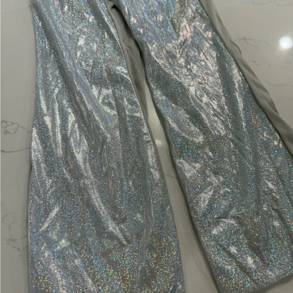 Silver and Pink Rock Star Unicorn Halloween Costume - Picture 5 of 7